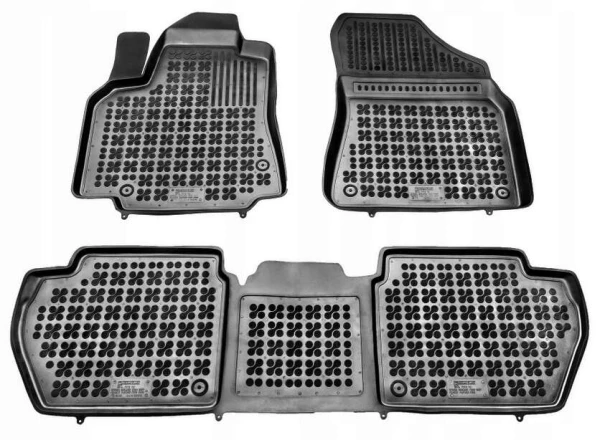 Dywaniki gumowe Peugeot Partner II 2008-2018 Korytko 3cm Rezaw