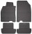 Dywaniki gumowe Renault Megane III 2008-2015 Frogum