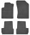 Dywaniki gumowe Citroen C3 II 2009-2016 Frogum