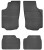 Dywaniki gumowe Opel Corsa C 2000-2006 Frogum