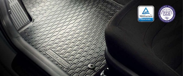 Dywaniki gumowe Audi A4 B6 B7 2000-2008 Geyer