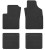 Dywaniki gumowe Fiat Panda III od 2012- Frogum